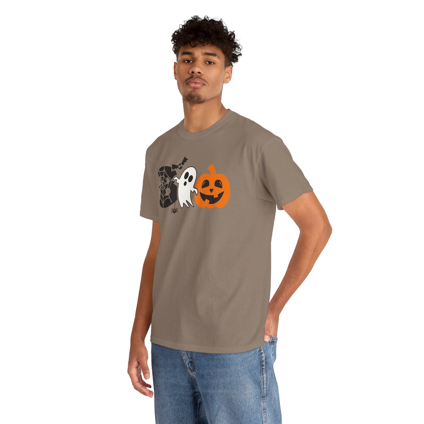 Spooky BOO Halloween T-Shirt - Adult Unisex Tee - Express Delivery available