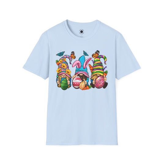 Easter Gnome T-Shirt - Fun & Colorful Unisex Softstyle Tee