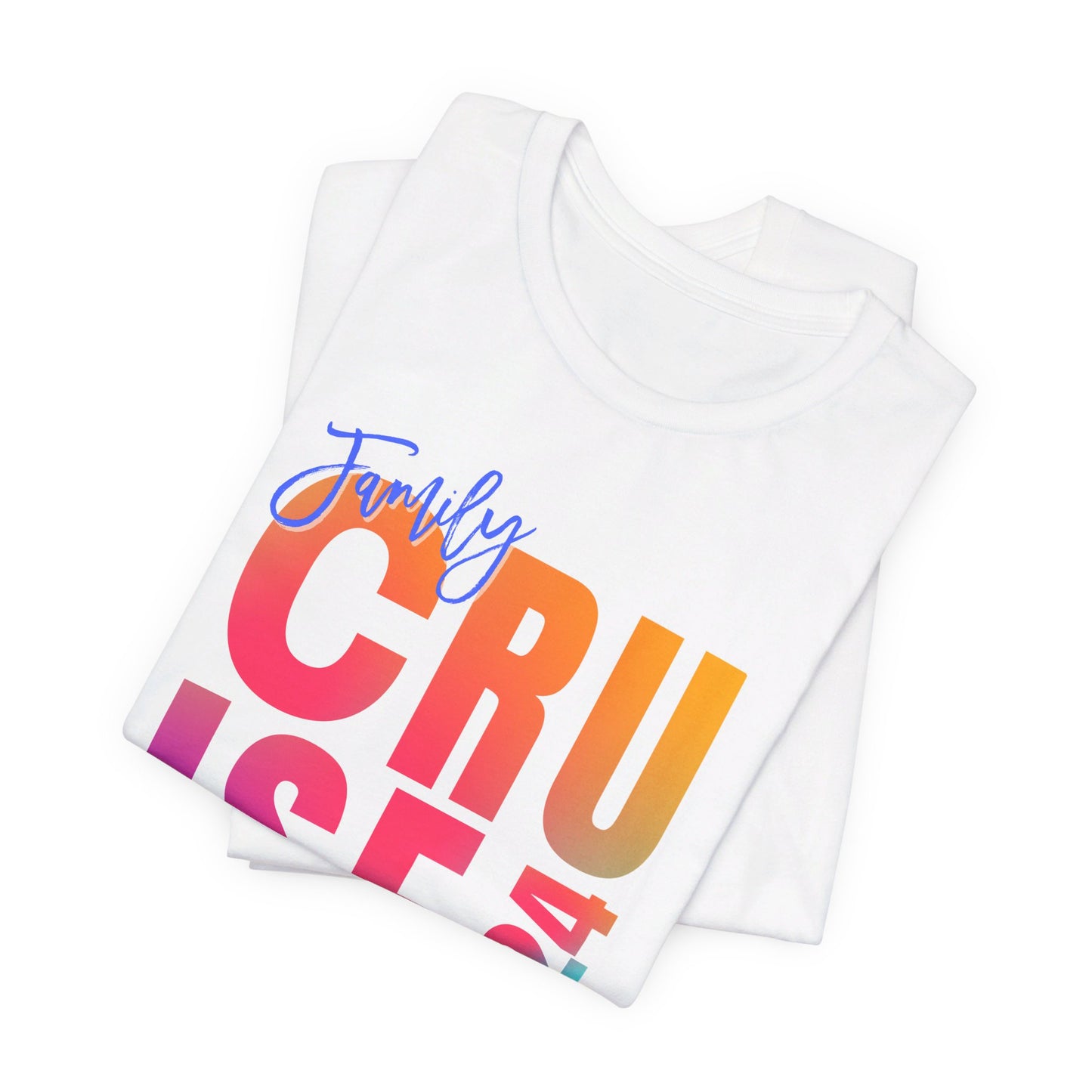 Family Cruise 2024, Adult, Unisex Jersey Short Sleeve Tee, Express Delivery available