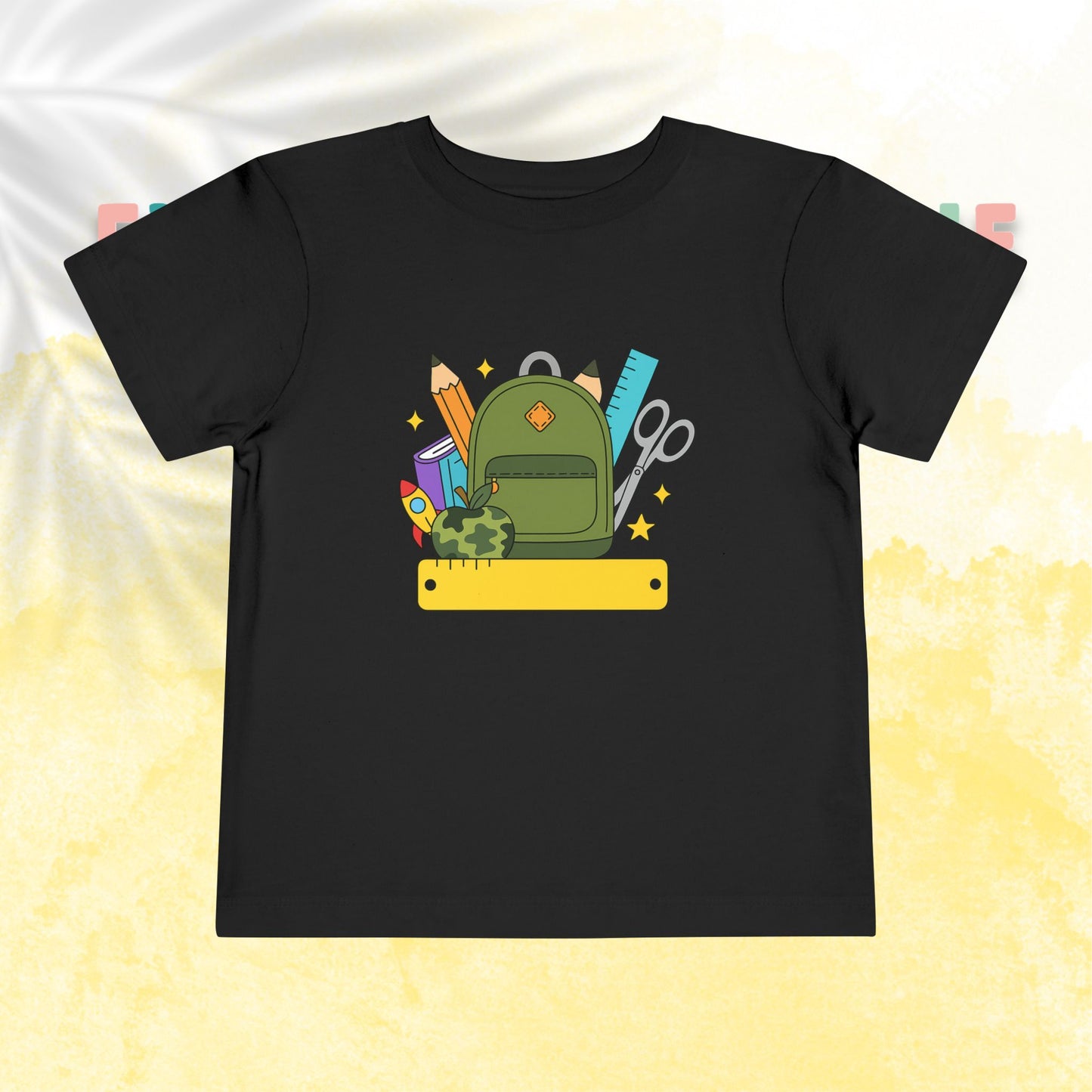 Custom Boys Back-to-School Toddler Tee, Preschool, Kindergarten, MDO, School Shirt, Backpack, Bookbag, Personalize