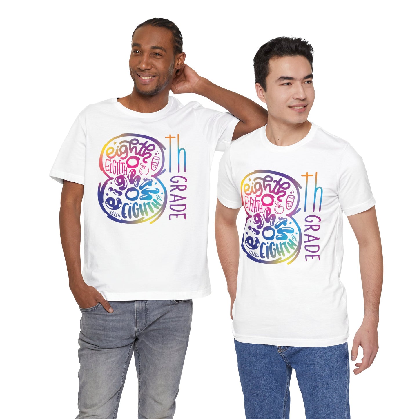 8th Grade Celebration Short Sleeve, Middle School, School Year, Eighth grade