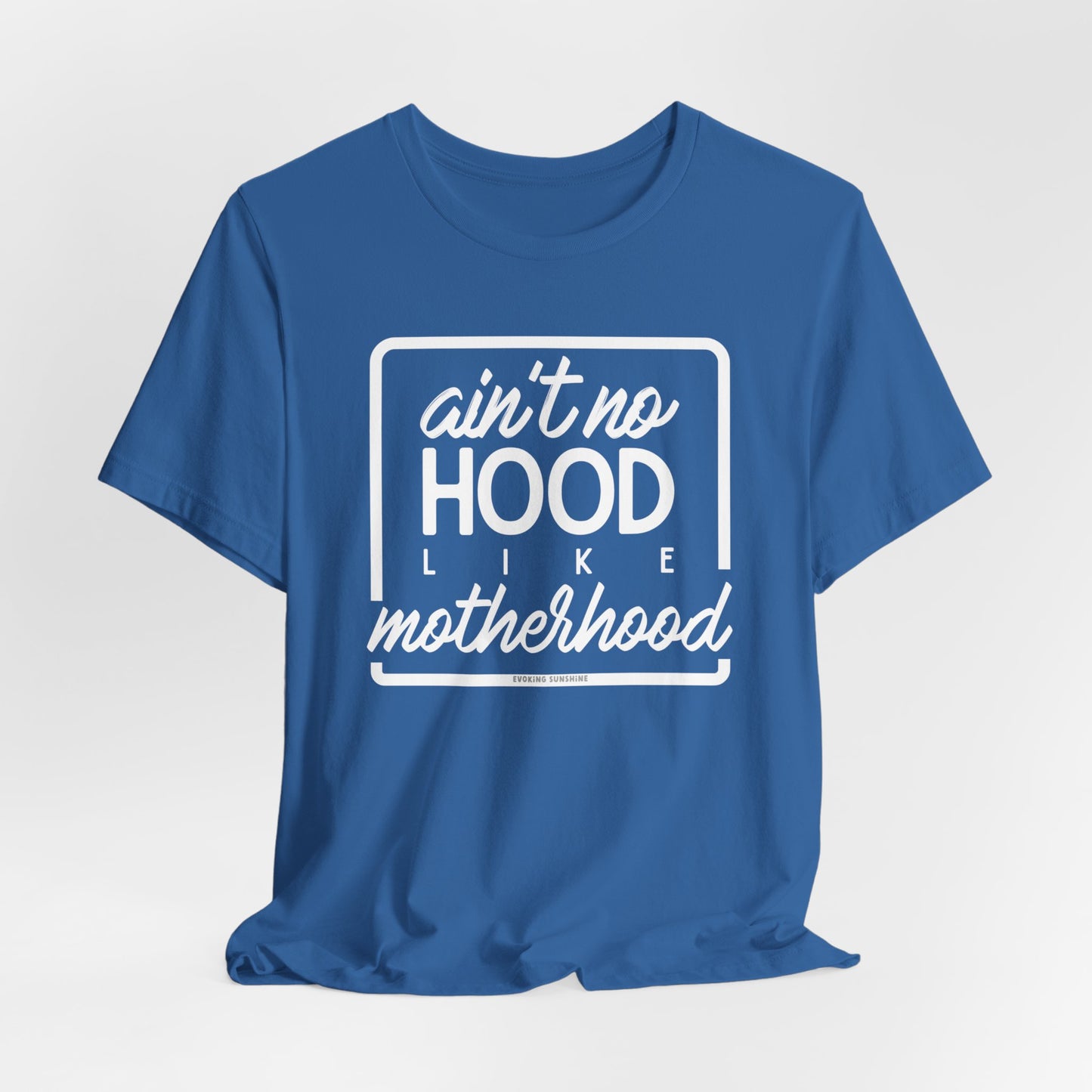 Ain't No HOOD Like Motherhood - Jersey Short Sleeve Tee, Mother's Day, Gift Ideas, Mom tribe