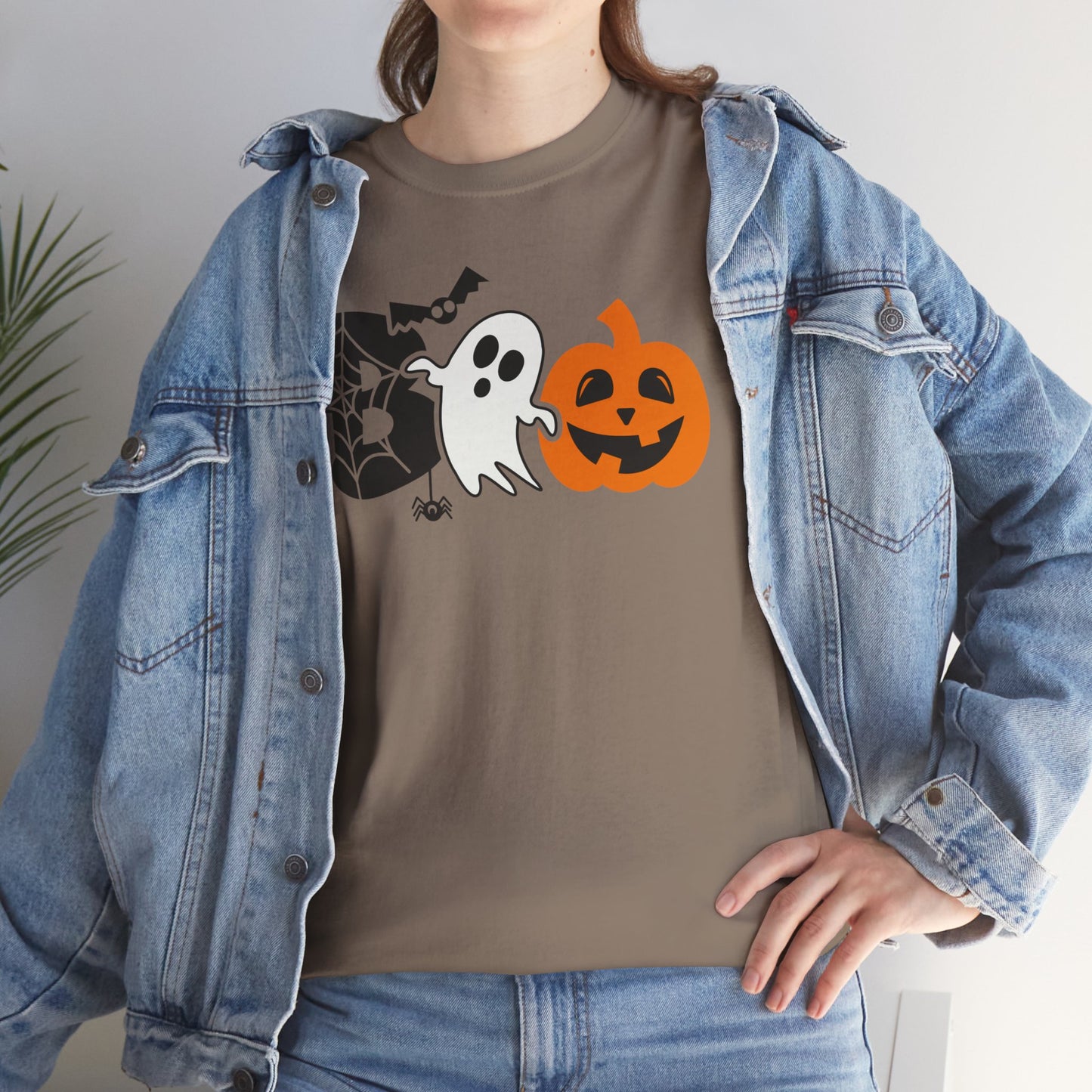 Spooky BOO Halloween T-Shirt - Adult Unisex Tee - Express Delivery available
