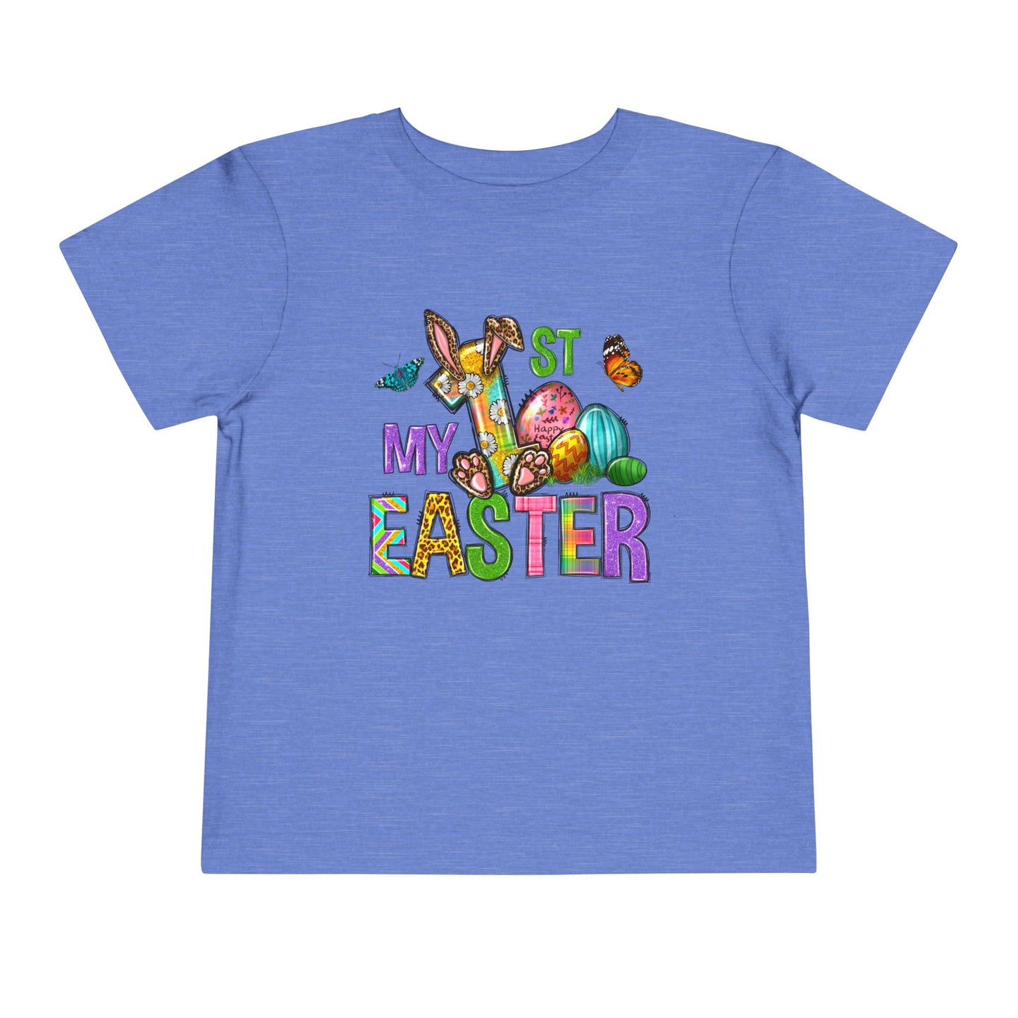 My 1st Easter Toddler Tee - Cute Short Sleeve Easter Celebration Shirt
