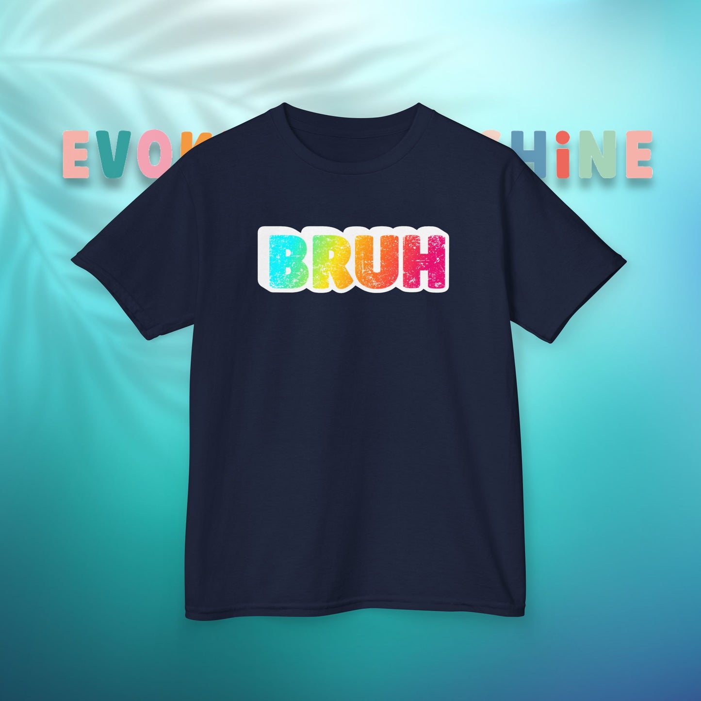 Colorful Kids' Bruh Tee - Fun T-Shirt for Playtime, Gifts, and Birthdays, Cool Kids Apparel, Active Wear, Everyday Comfort