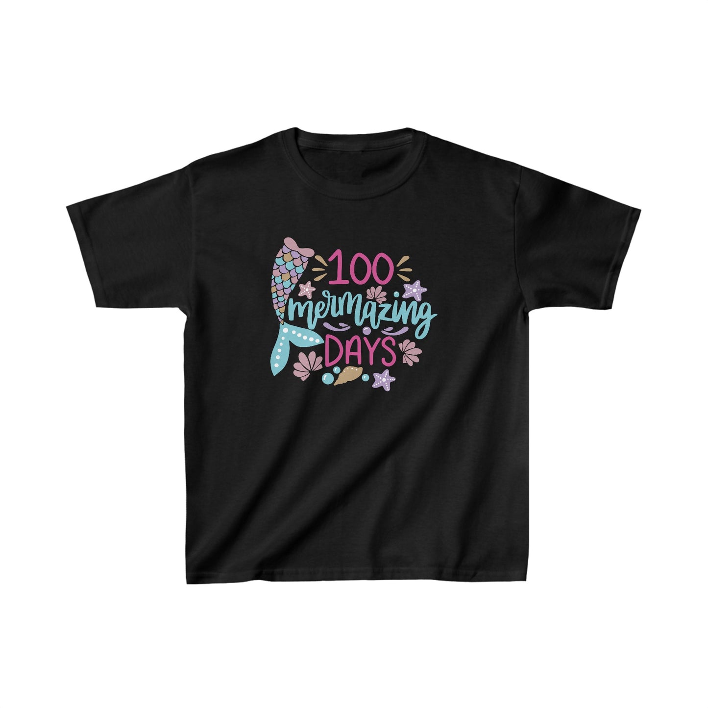 100 Mermazing Days of School Mermaid T-Shirt, Youth, School Spirit