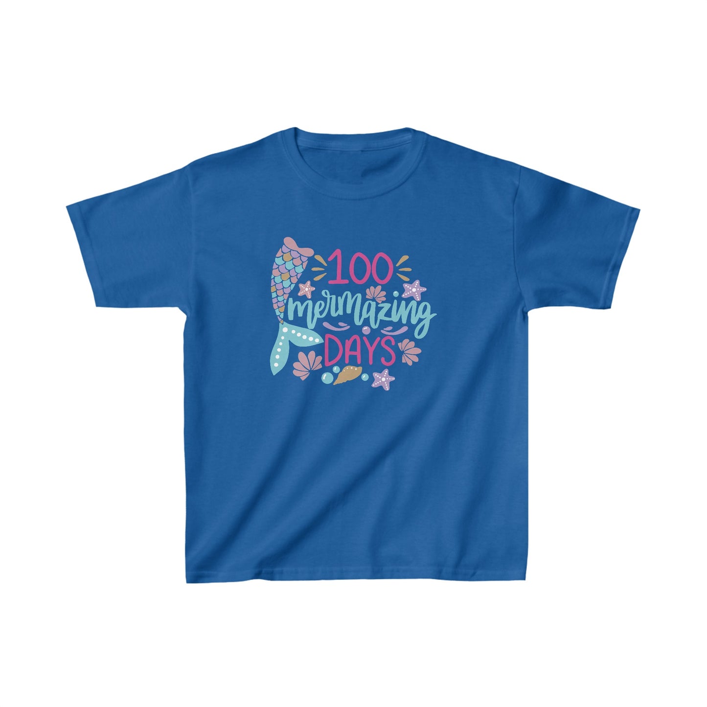 100 Mermazing Days of School Mermaid T-Shirt, Youth, School Spirit