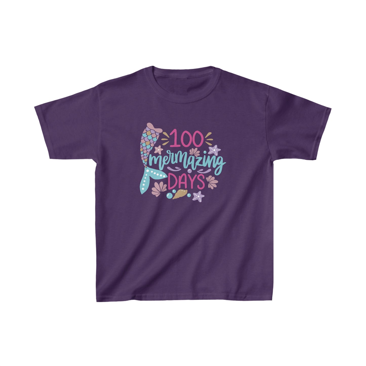 100 Mermazing Days of School Mermaid T-Shirt, Youth, School Spirit