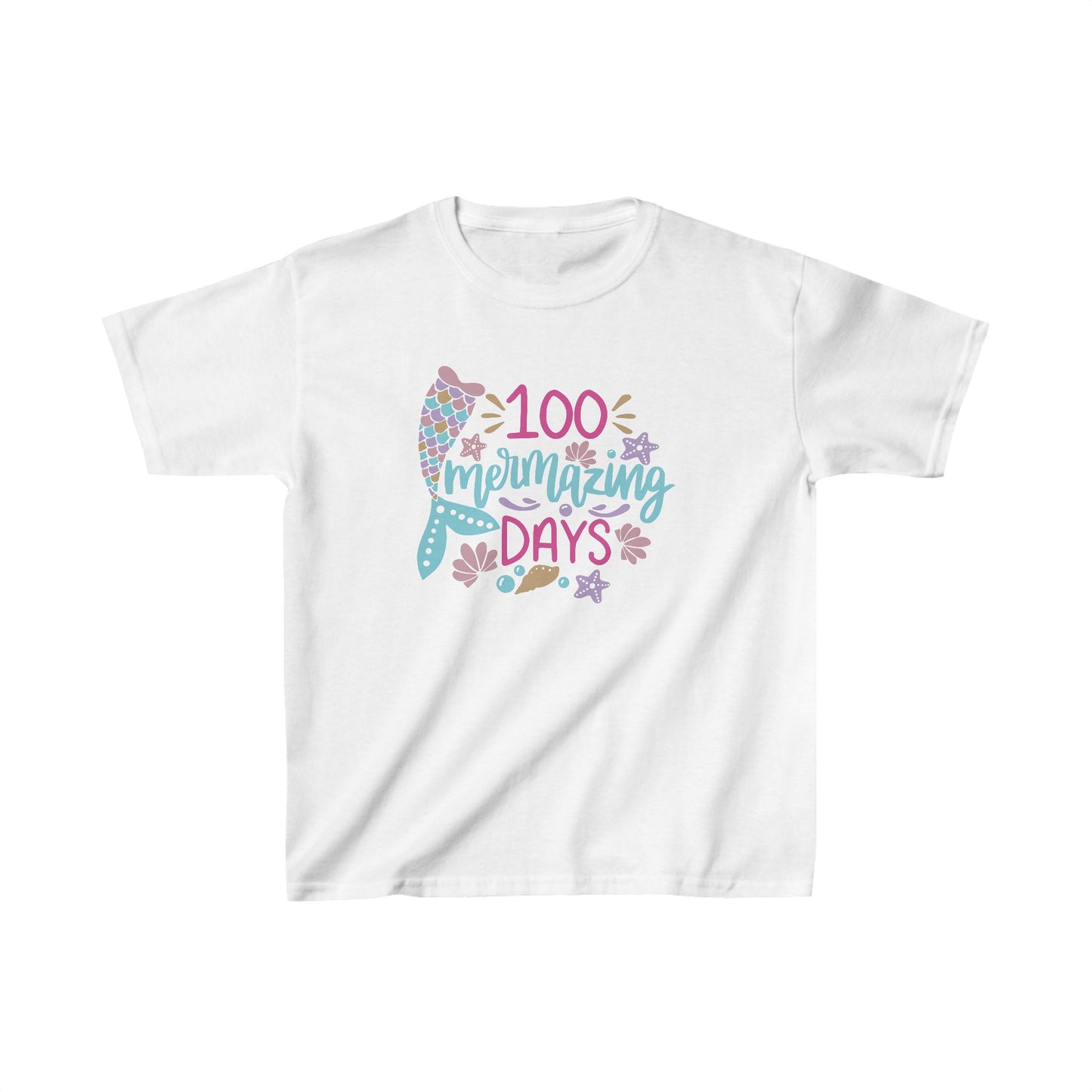 100 Mermazing Days of School Mermaid T-Shirt, Youth, School Spirit
