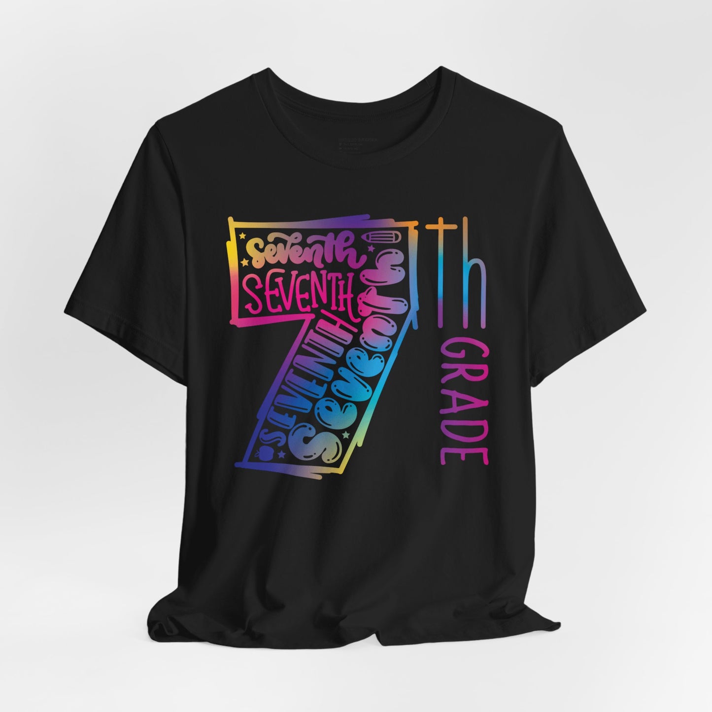 7th Grade Celebration Short Sleeve, Middle School, School Year, Seventh grade