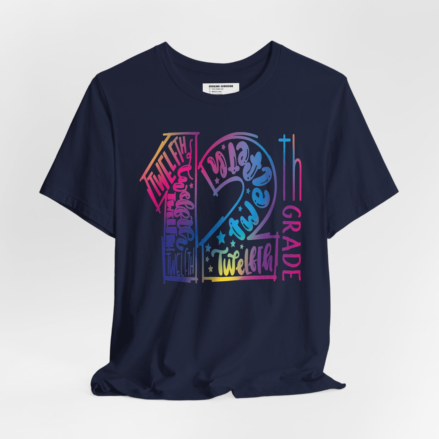 12th Grade Celebration Short Sleeve , High School, School Year, 12 grade, Senior Year, Senior Class