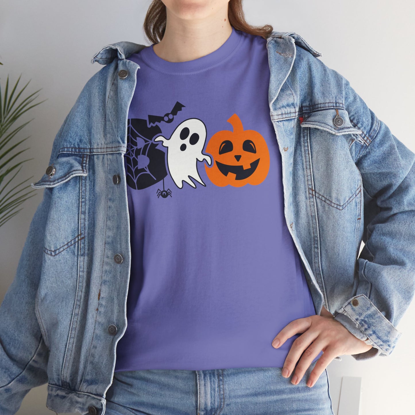 Spooky BOO Halloween T-Shirt - Adult Unisex Tee - Express Delivery available