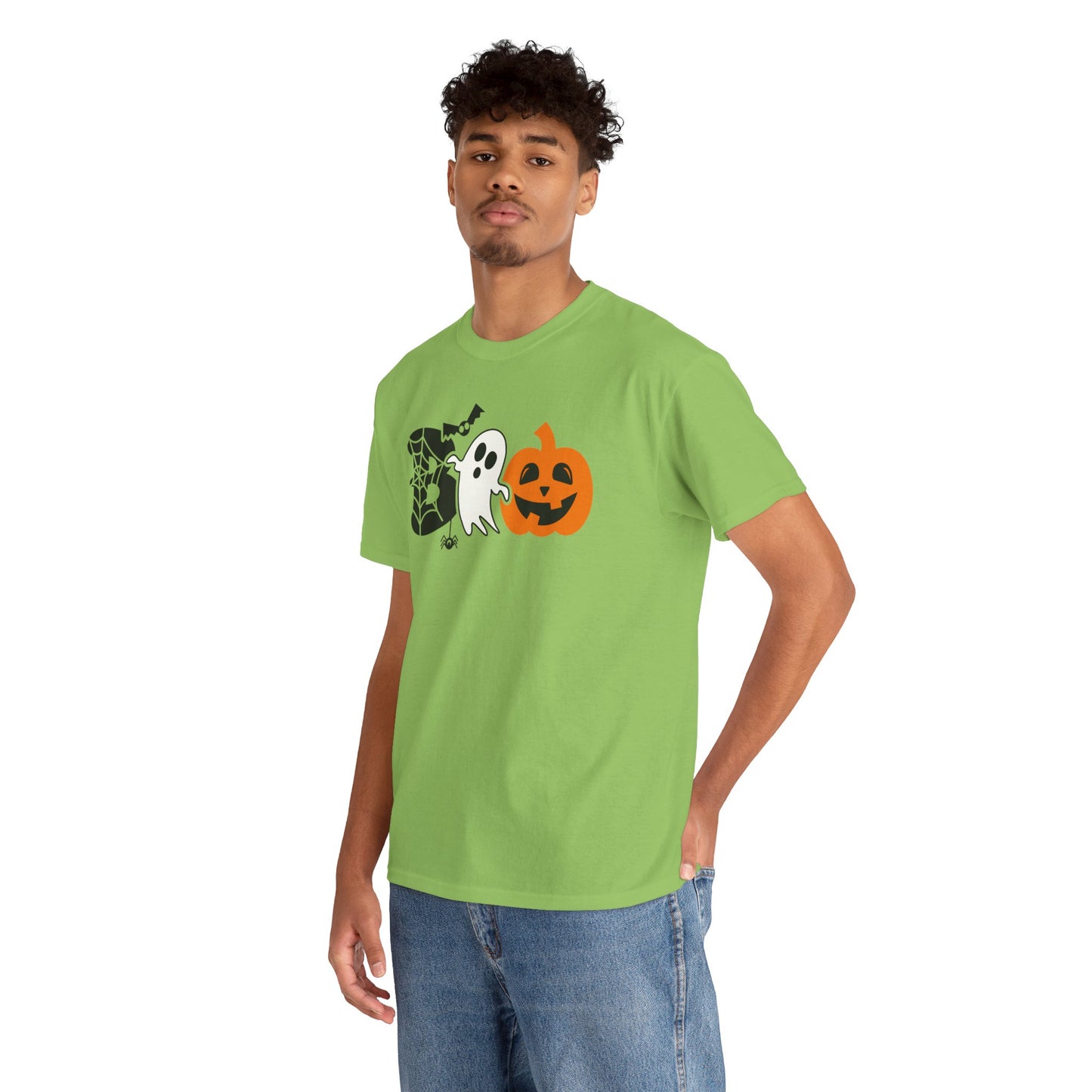 Spooky BOO Halloween T-Shirt - Adult Unisex Tee - Express Delivery available