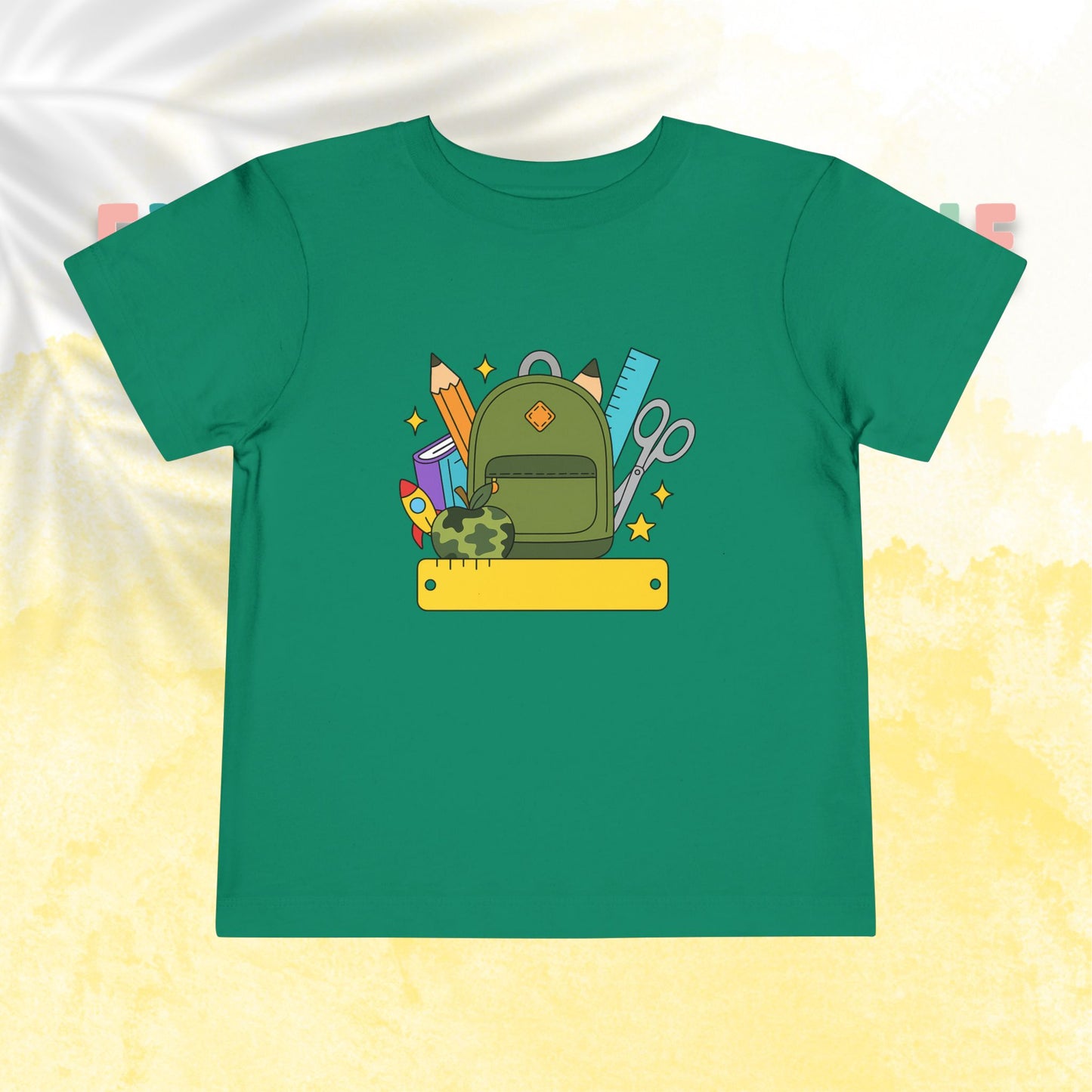Custom Boys Back-to-School Toddler Tee, Preschool, Kindergarten, MDO, School Shirt, Backpack, Bookbag, Personalize
