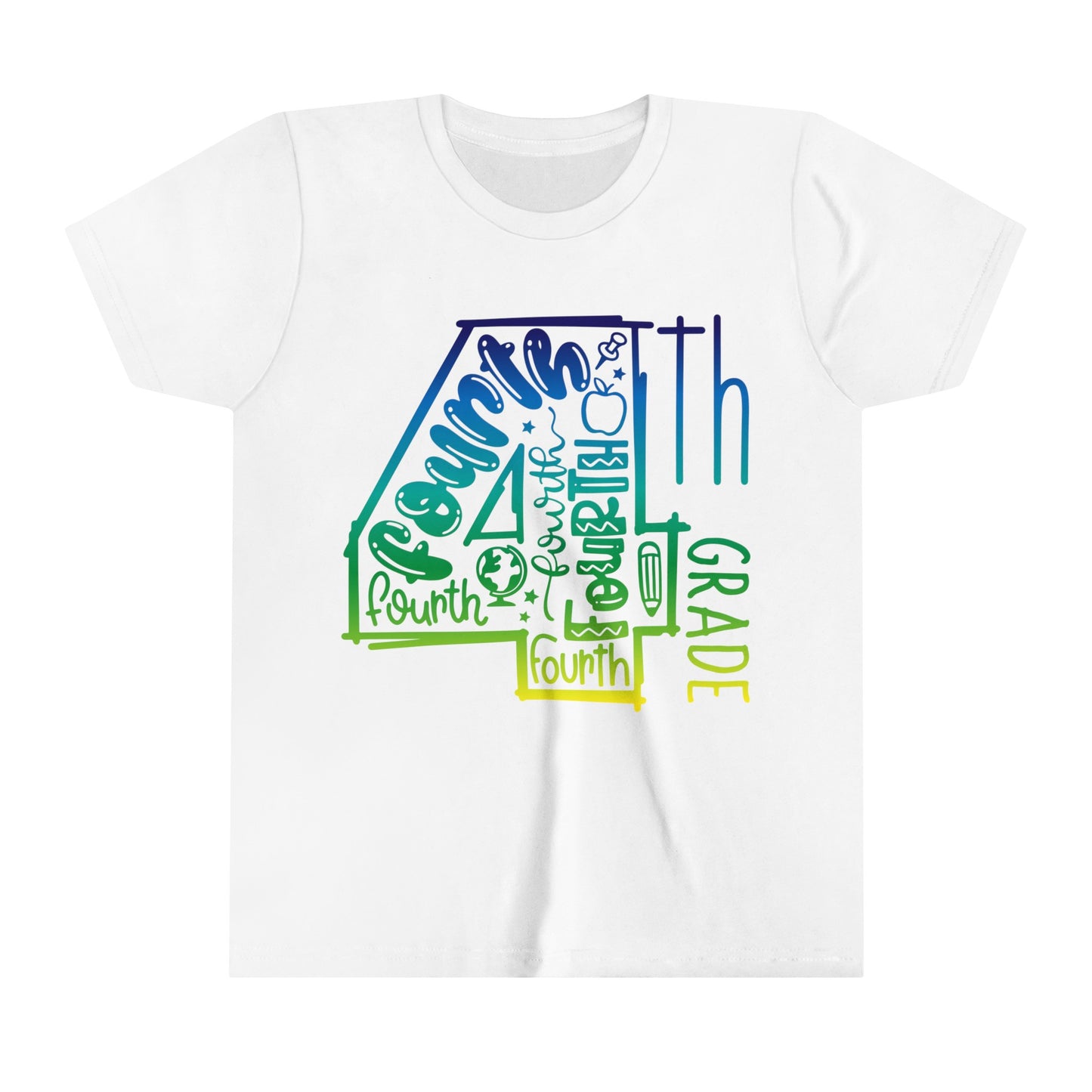 Fourth Grade Back to School Shirt, 4th Grade, Elementary School