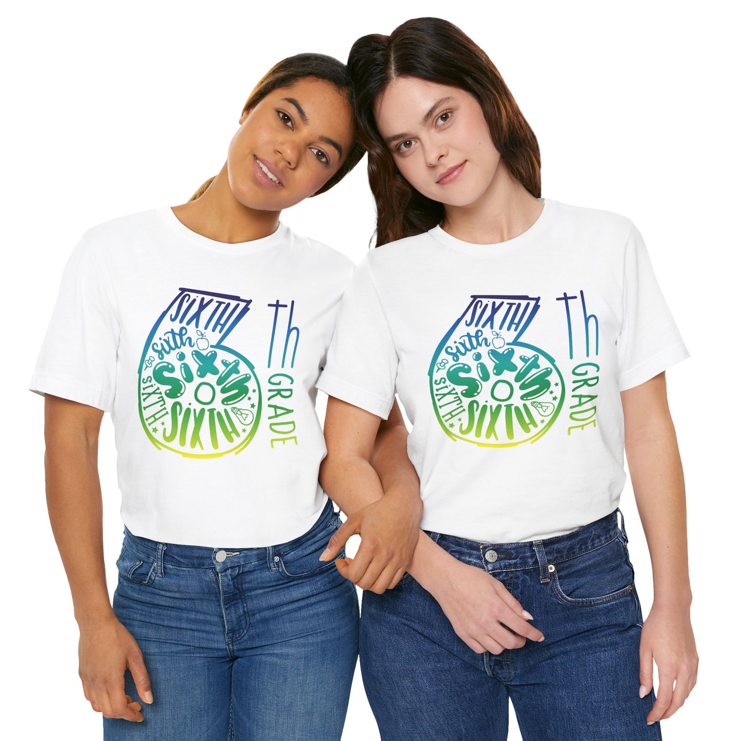 6th Grade Celebration Short Sleeve , Middle School, School Year, Sixth grade; Express Delivery available