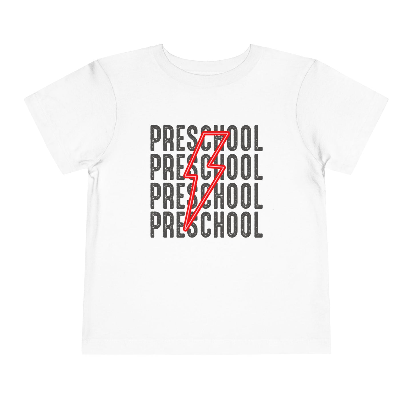 Preschool Back-to-School Lightning Bolt Shirt, Back-to-School, First Day of School, Preschool, MDO, Mothers Day Out, Toddler T-Shirt
