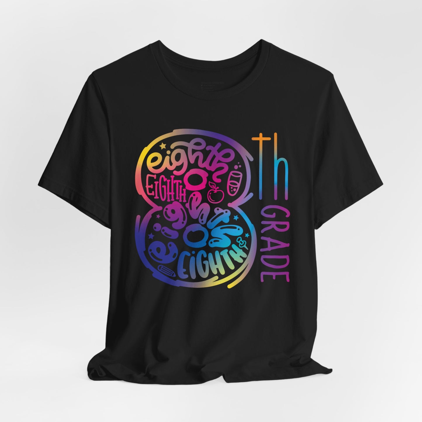 8th Grade Celebration Short Sleeve, Middle School, School Year, Eighth grade