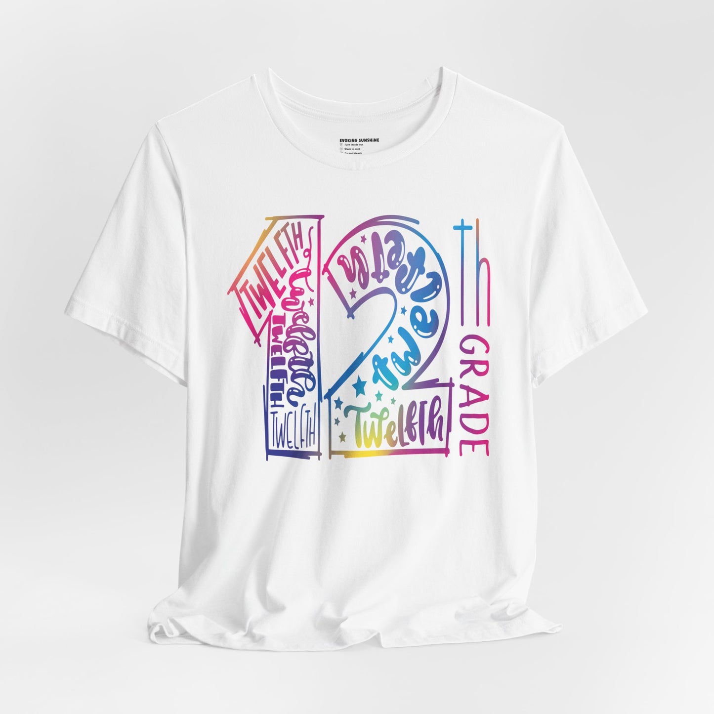 12th Grade Celebration Short Sleeve , High School, School Year, 12 grade, Senior Year, Senior Class