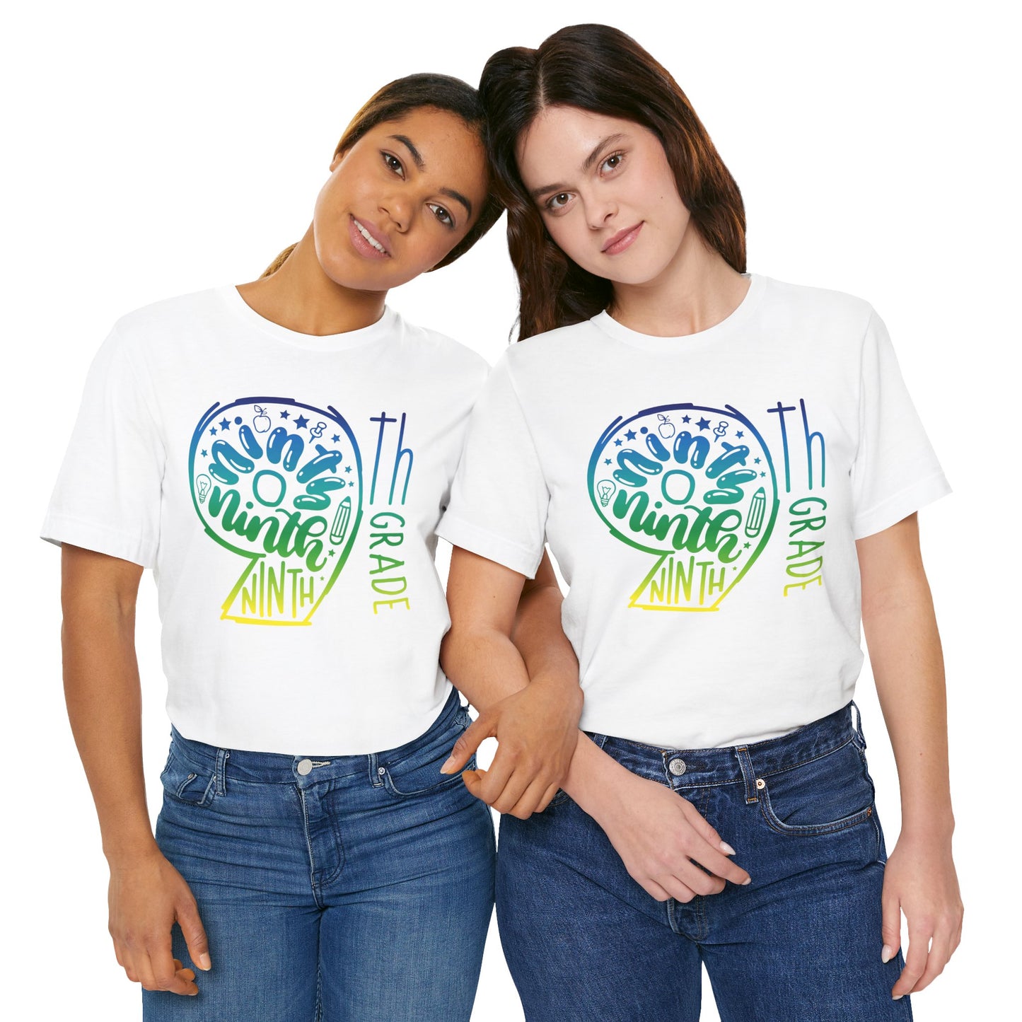 9th Grade Celebration Short Sleeve Tee, High School, School Year, Ninth grade