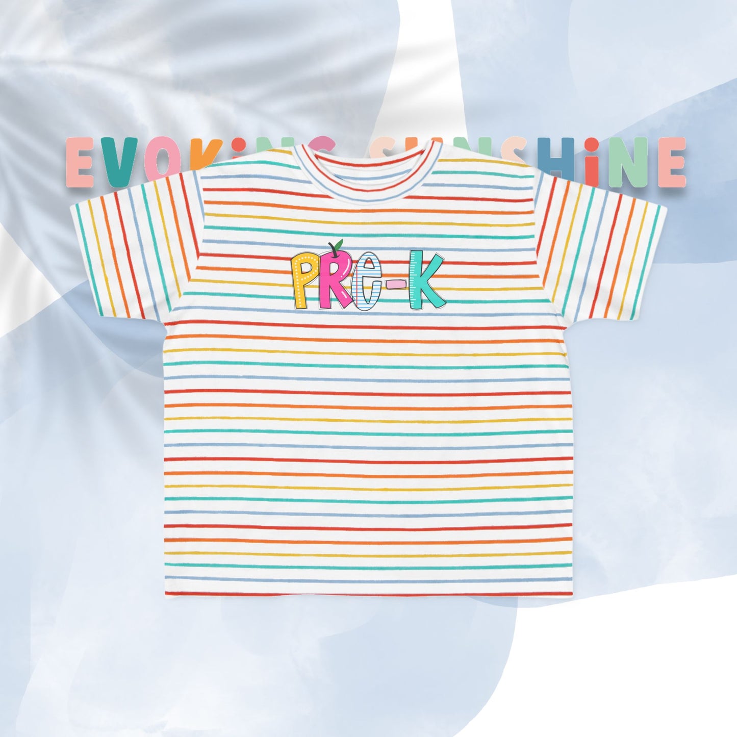Toddler Pre-K T-Shirt, Cute Kids Tee, Preschoolers, Back to School Shirt, PreK, First Day of School