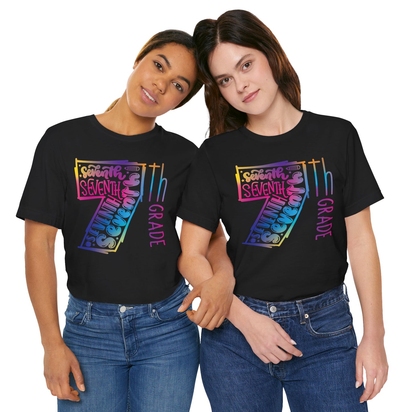 7th Grade Celebration Short Sleeve, Middle School, School Year, Seventh grade