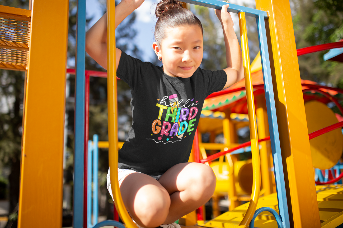 Hello Third Grade, Back to School Shirt, 3rd Grade, Elementary School