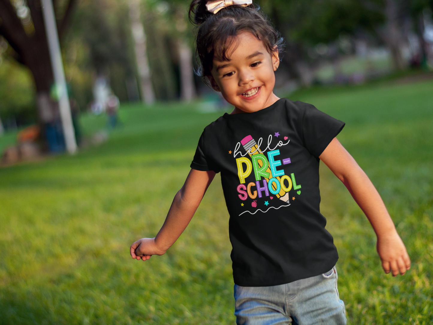 Hello Preschool, Back to School Shirt, Preschool, MDO, Mothers Day Out, Toddler T-Shirt