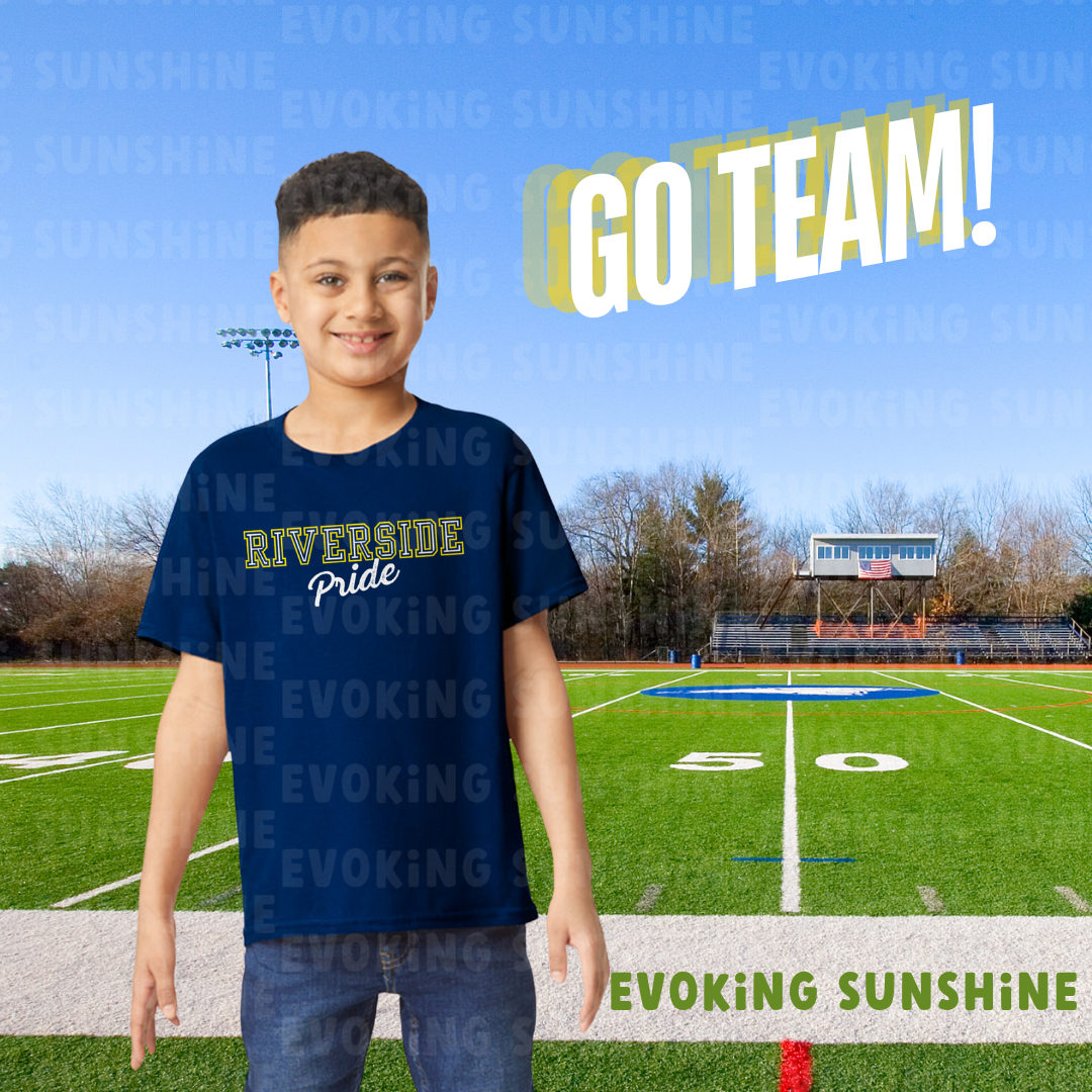 Riverside Pride School Spirit Shirt, School Spirt Wear, Family Shirt, Students, Teachers, RES, RMS
