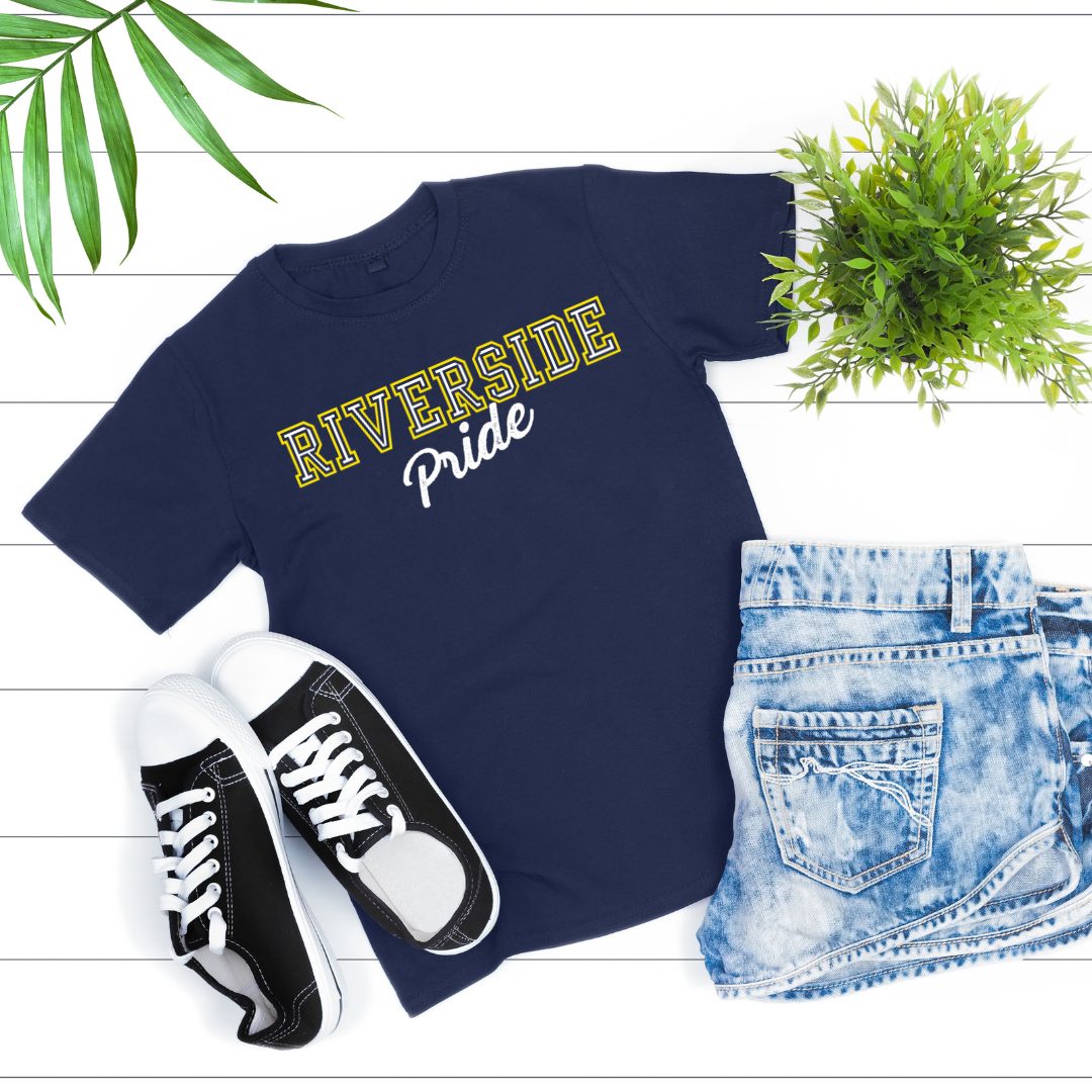 Riverside Pride School Spirit Shirt, School Spirt Wear, Family Shirt, Students, Teachers, RES, RMS