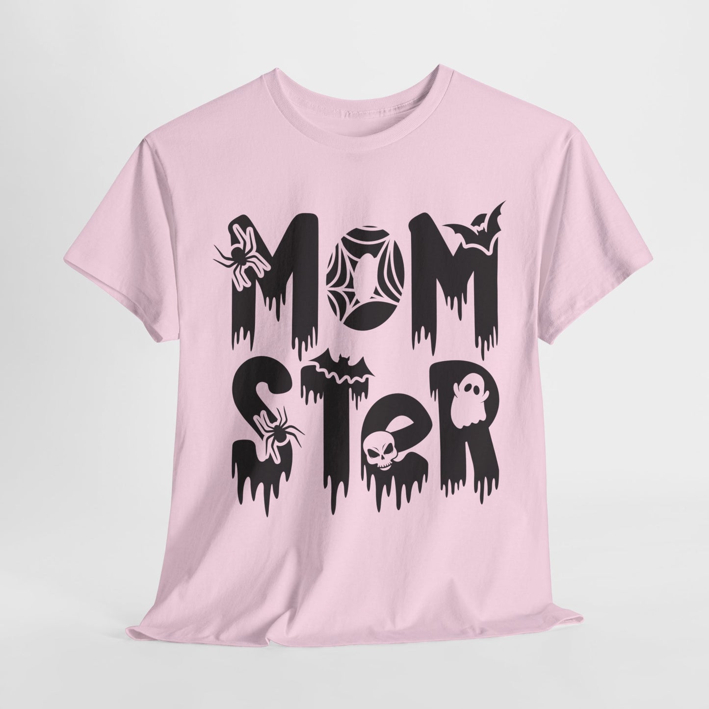 Momster Tee, Halloween Shirt, Trick-or-Treat, Unisex Heavy Cotton Tee,