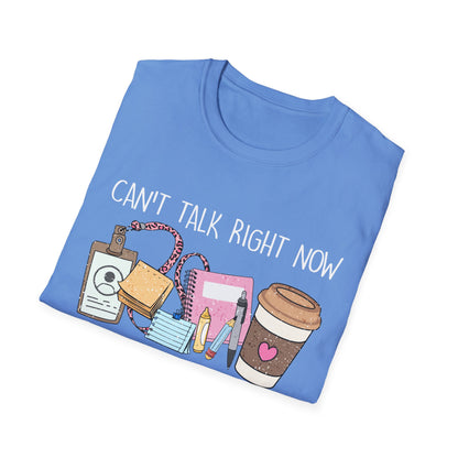 Teacher Life Unisex Softstyle T-Shirt | Funny Teacher Tee, Gift for Educators, Classroom Humor, Teacher Appreciation, Back to School