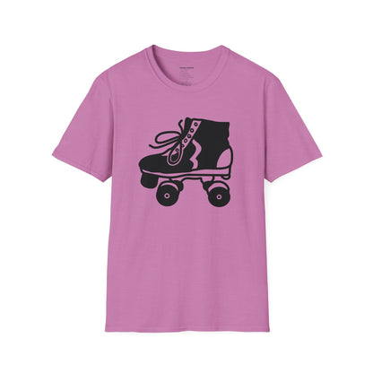 Vintage Roller Skate - Unisex Softstyle T-Shirt - Skater - Roller Skate - VSCO