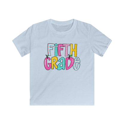 Fifth Grade Kids Tee, Fun Back-to-School Shirt, First Day of School, Last Year of Elementary School, Back to School