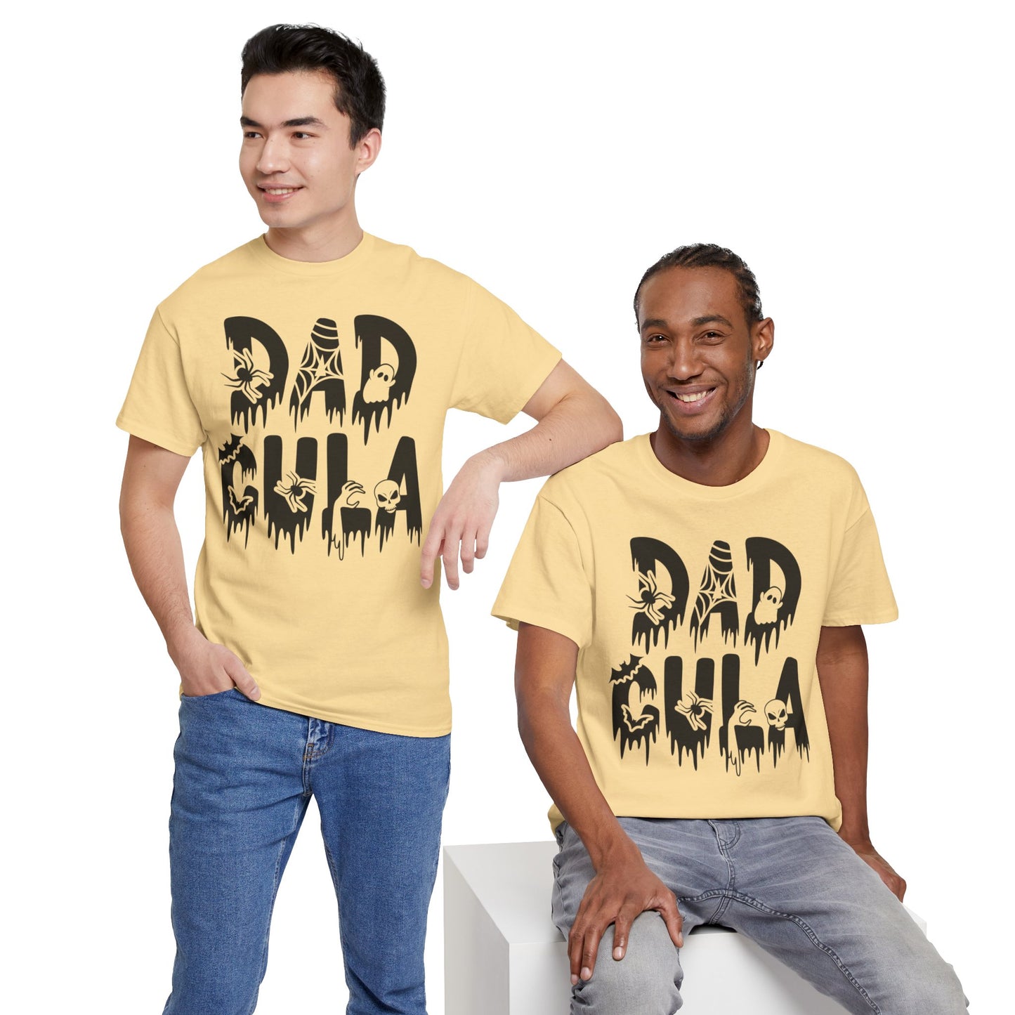 Dadcula Tee, Halloween Tee, Dad Shirt, Halloween Dad Shirt, Unisex Heavy Cotton Tee,