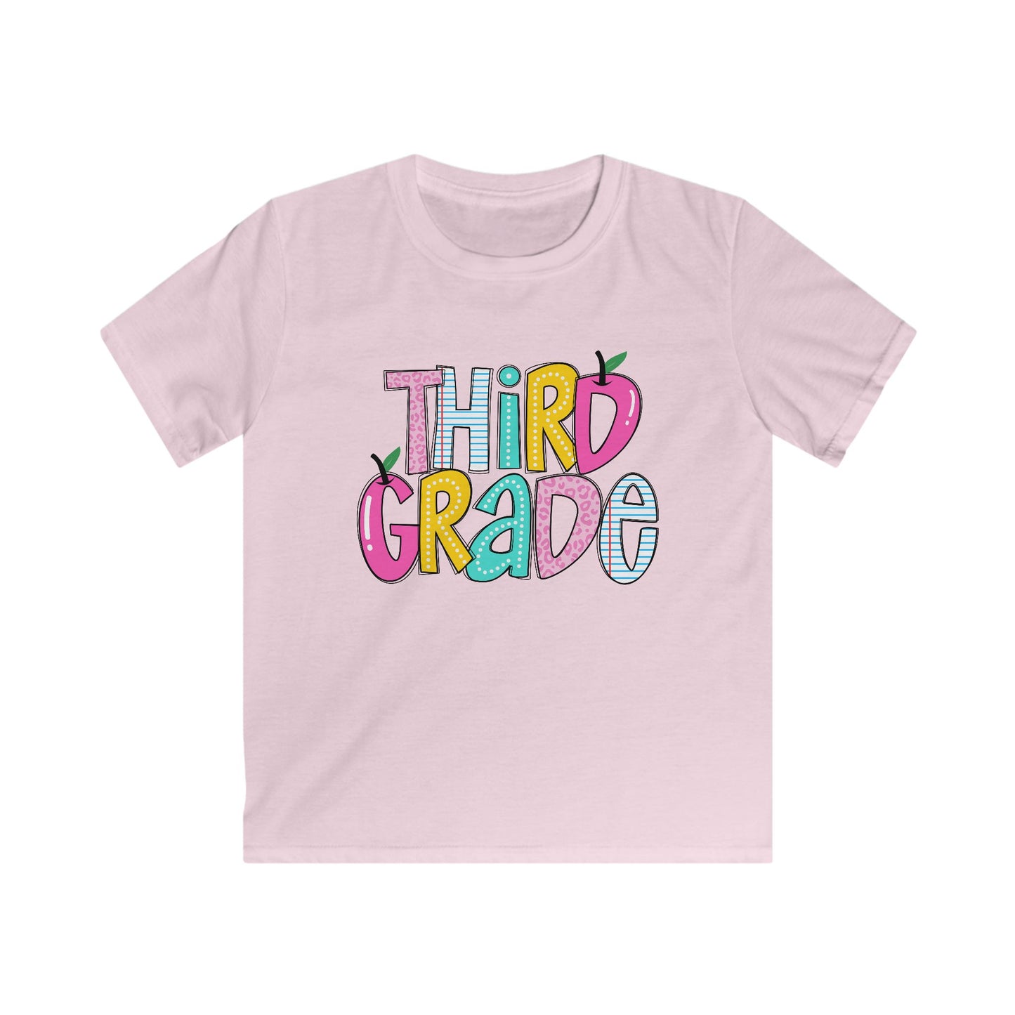 Kids Third Grade Tee, Cute Kids T-Shirt, Back to School Shirt, Elementary School, First Day of School, Fun Classroom Wear