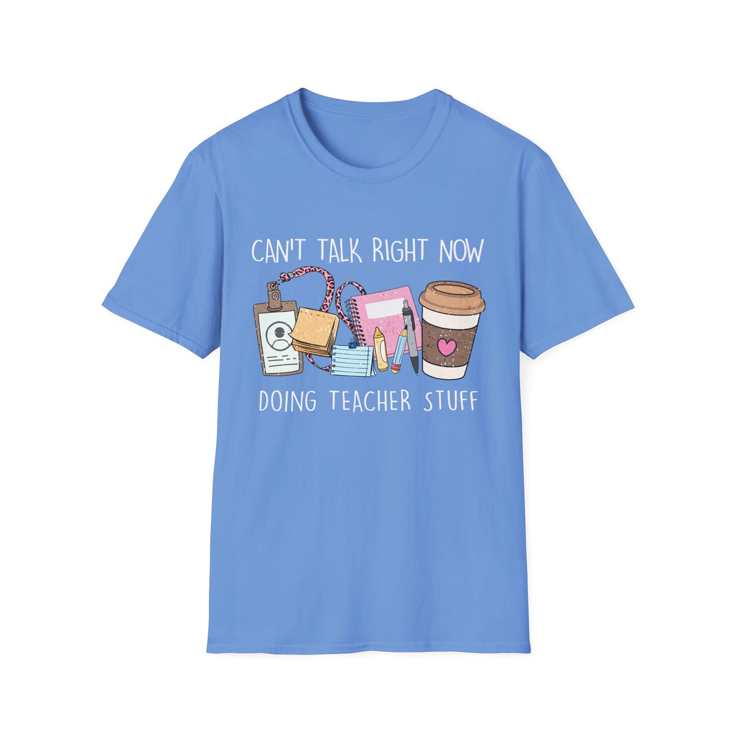 Teacher Life Unisex Softstyle T-Shirt | Funny Teacher Tee, Gift for Educators, Classroom Humor, Teacher Appreciation, Back to School