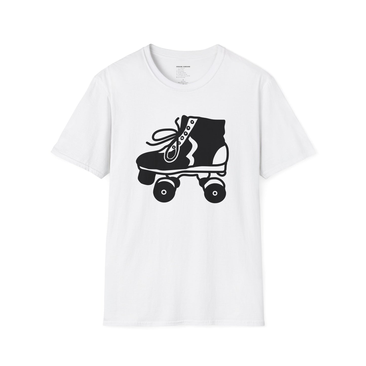 Vintage Roller Skate - Unisex Softstyle T-Shirt - Skater - Roller Skate - VSCO