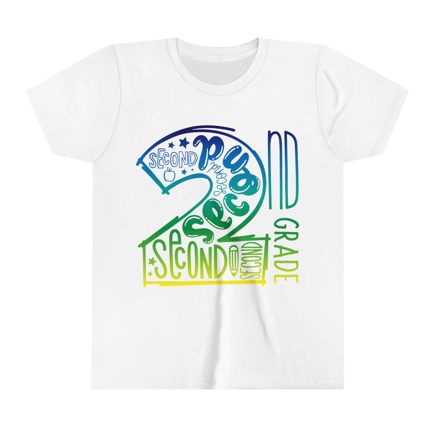 Second Grade Back to School Shirt, 2nd Grade, Elementary School