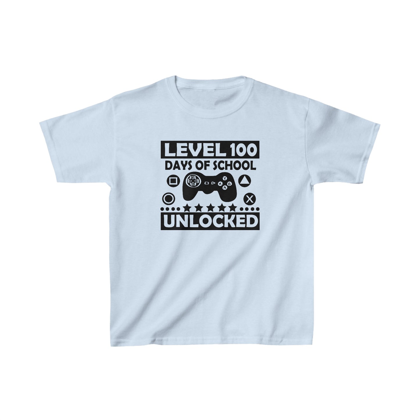 Level 100 School Days Unlocked  T-Shirt, School Spirt, Youth shirt