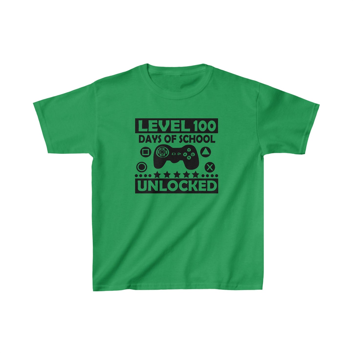 Level 100 School Days Unlocked  T-Shirt, School Spirt, Youth shirt