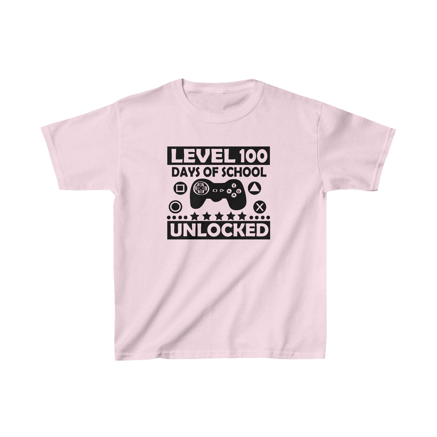 Level 100 School Days Unlocked  T-Shirt, School Spirt, Youth shirt