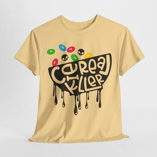 Cereal Killer Tee - Fruity Skull Edition - Adult Unisex Tee - Express Delivery Available