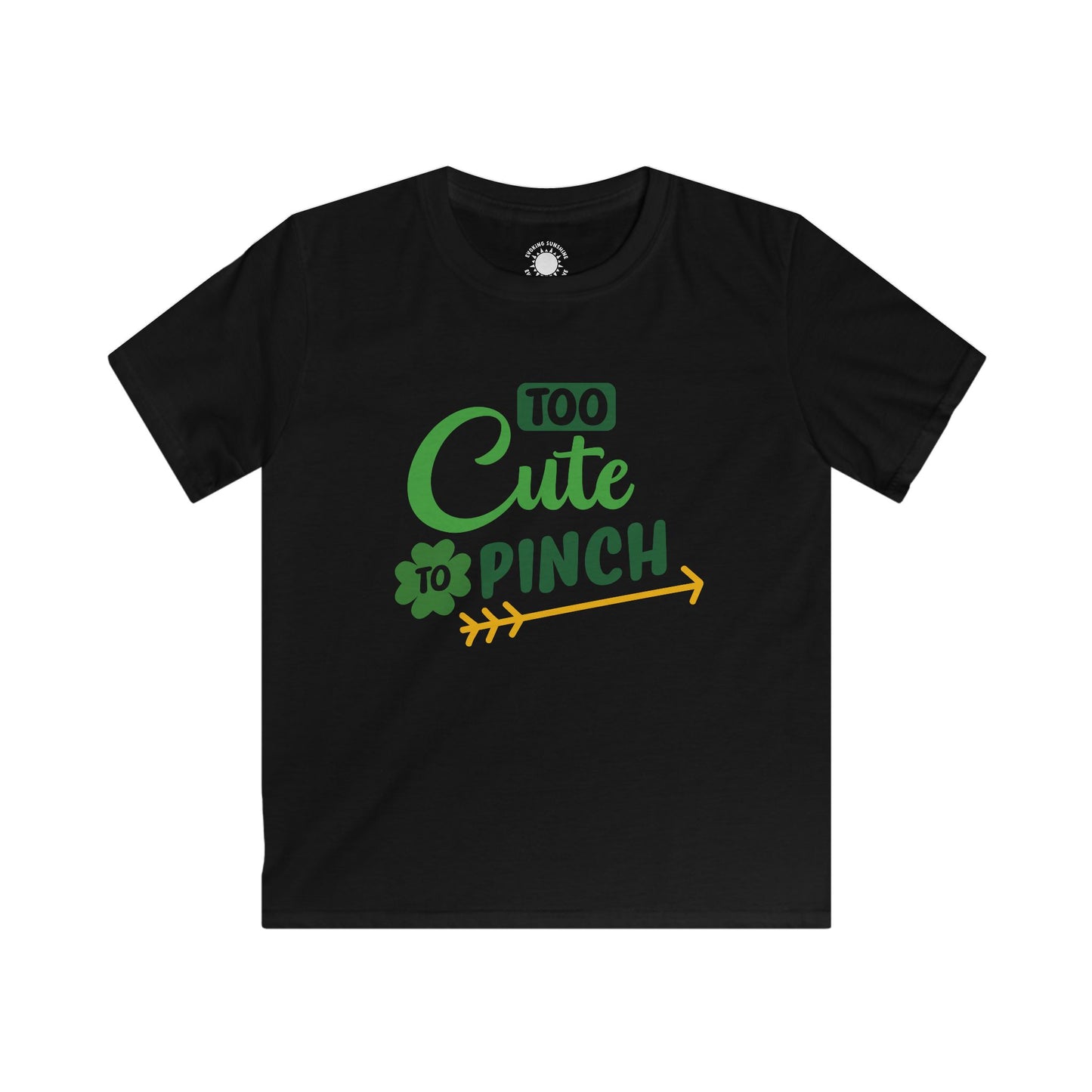 Kids St. Patrick's Day Tee - 'Too Cute to Pinch'