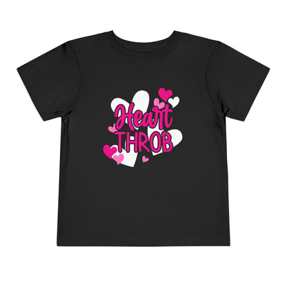 Heart Throb Toddler Valentine's Tee, Heart Tee, Toddler Shirt, Valentine's Day Kids Tee, Love Tee, Valentine's Toddler Shirt