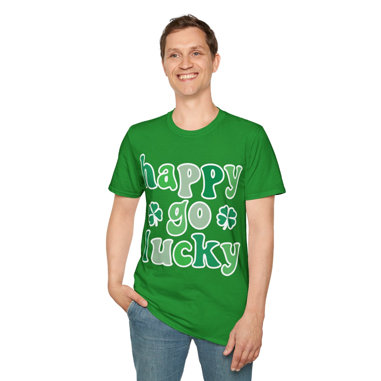 St Patrick's Happy Go Lucky T-Shirt