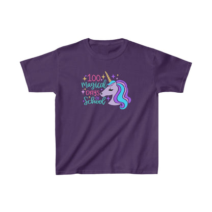 100 Magical Days of School Unicorn T-Shirt, Youth, School Spirit