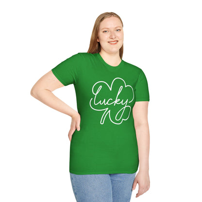 Luckly Clover Shirt, Shamrock Shirt, Lucky Shirt, St. Patrick's Day