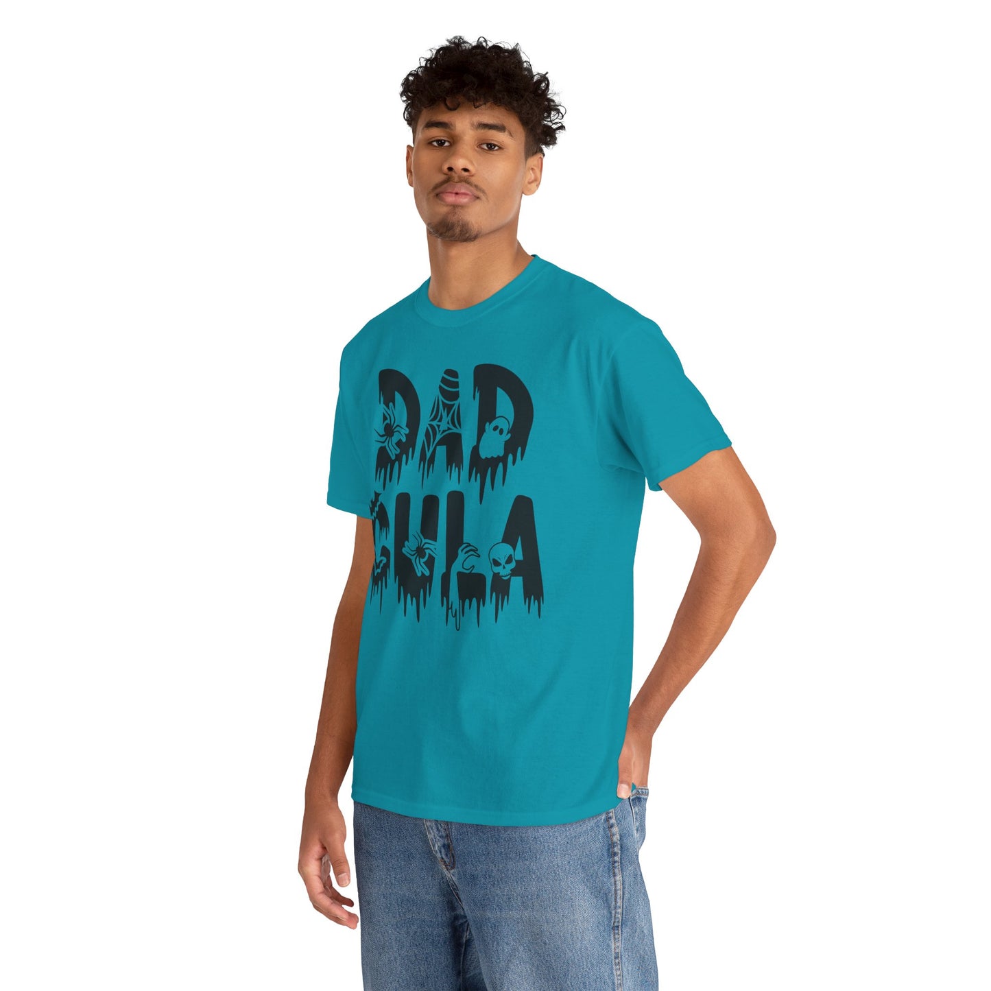 Dadcula Tee, Halloween Tee, Dad Shirt, Halloween Dad Shirt, Unisex Heavy Cotton Tee,