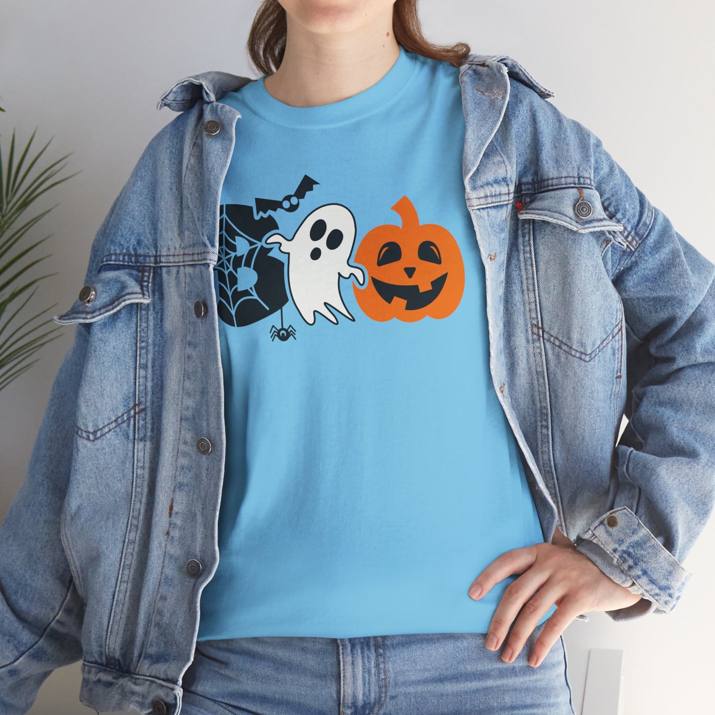 Spooky BOO Halloween T-Shirt - Adult Unisex Tee -  Express Delivery available